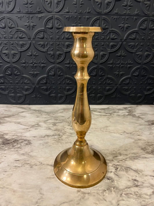 Brass Candle Holder 10.25