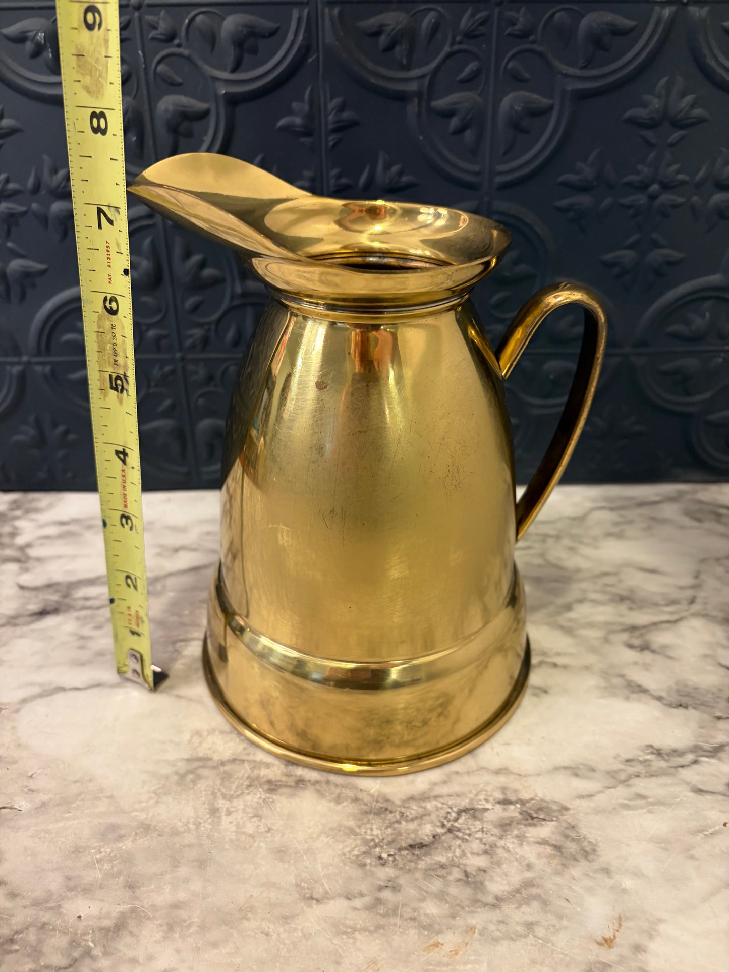Brass Carafe/Pitcher
