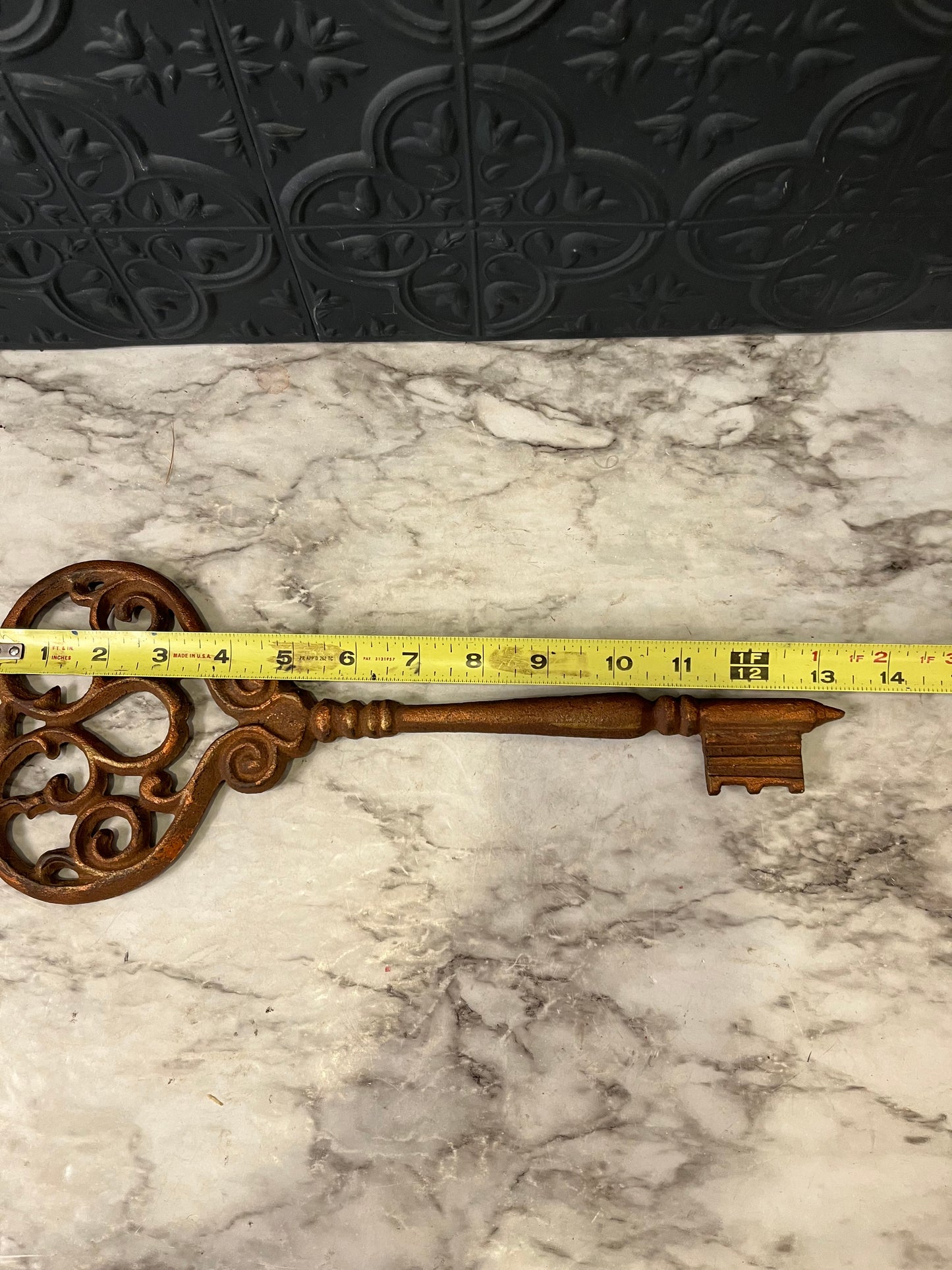 Heavy Cast Iron Skeleton Key