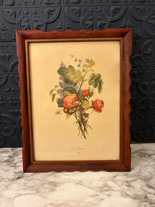 Prevost Framed Print of Pink Floral and Lilacs