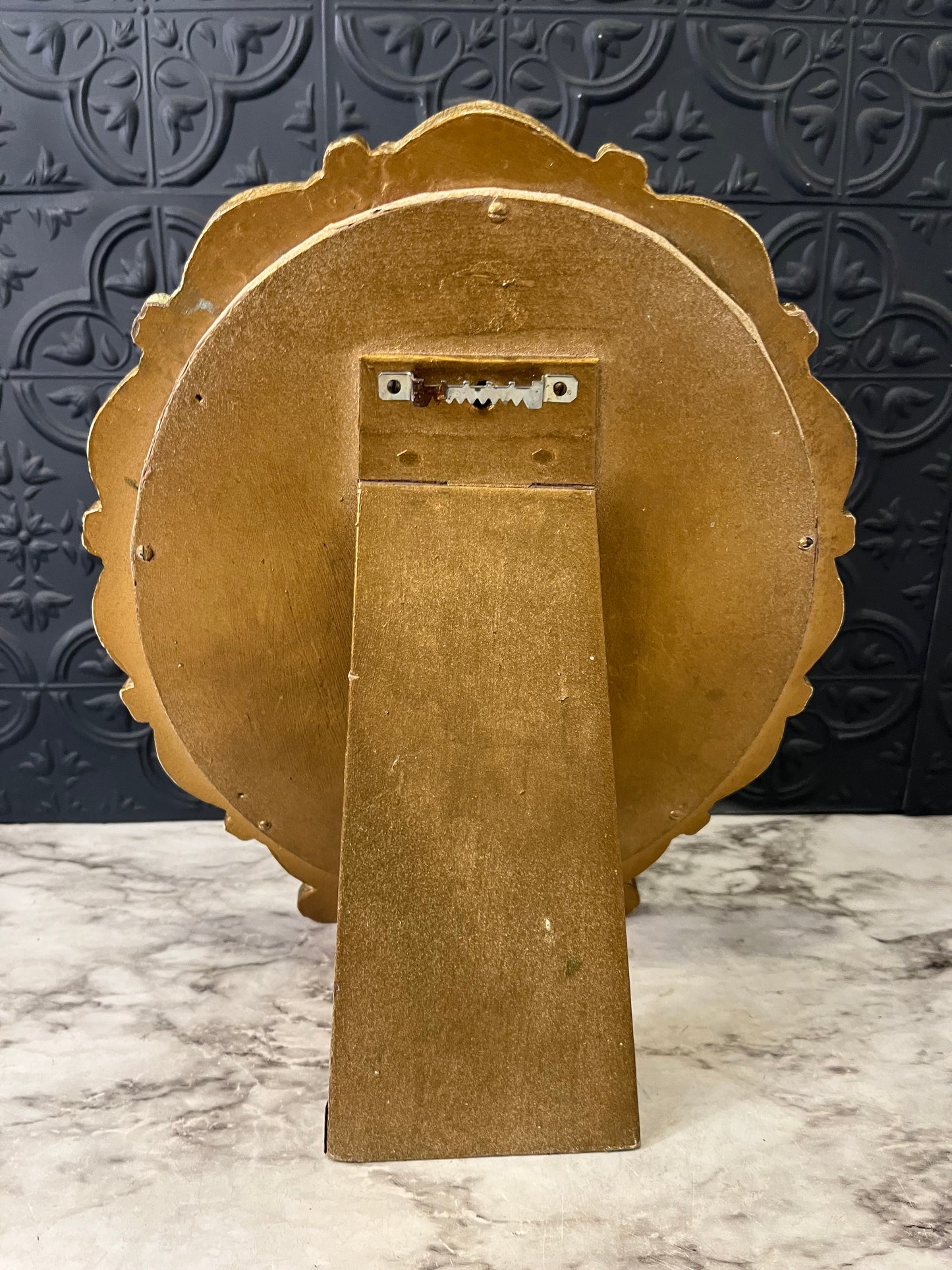 Oval Table top Mirror with Feet