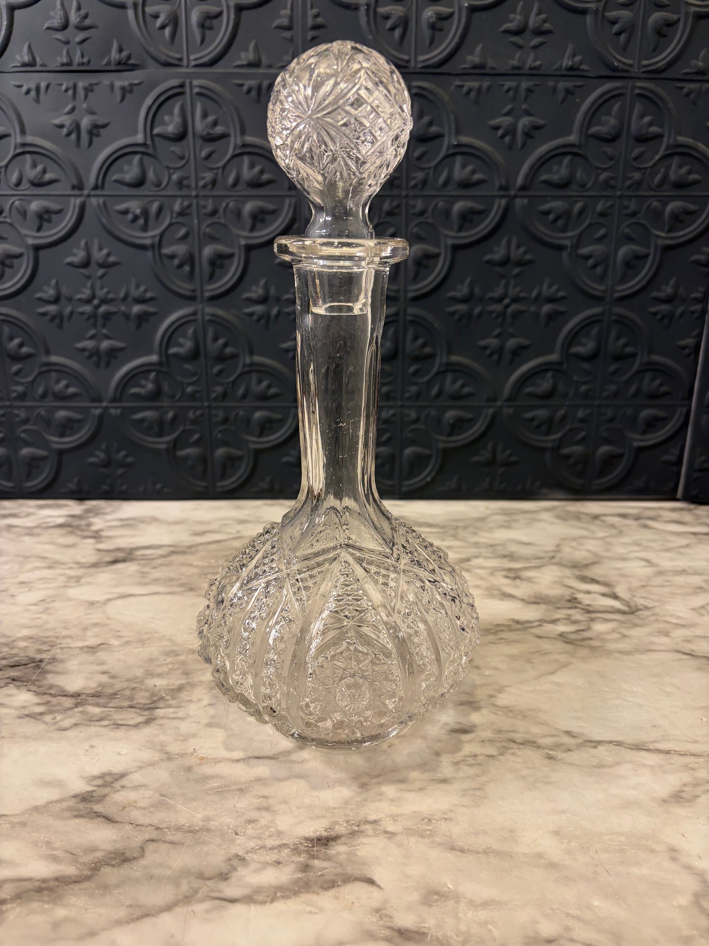 Clear Glass Imperial Glass Decanter