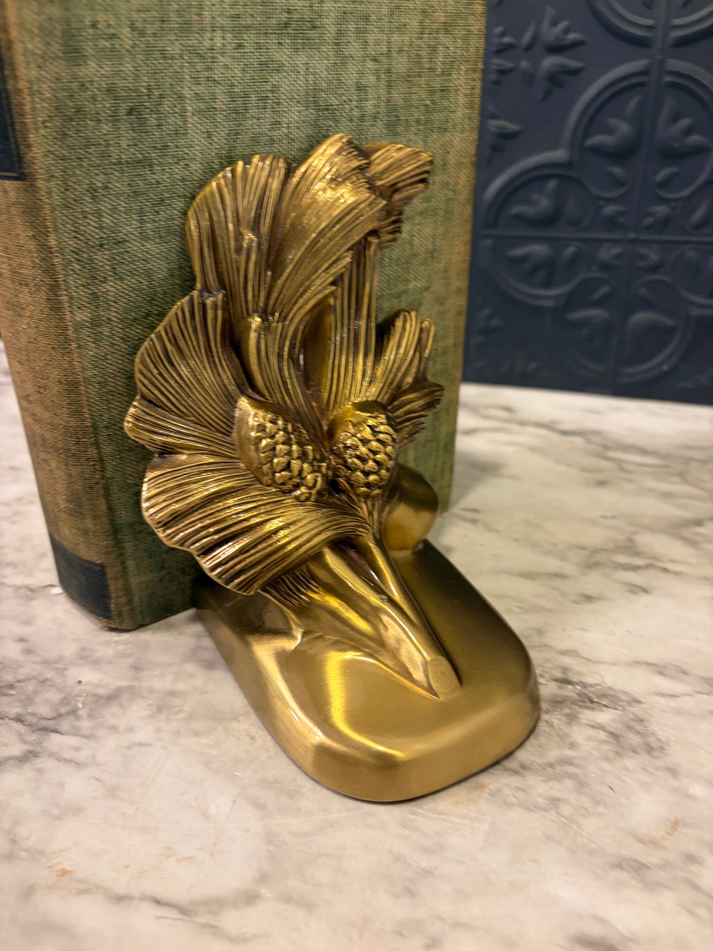 Pine Cone Bookends - Philadelphia Manufacturing