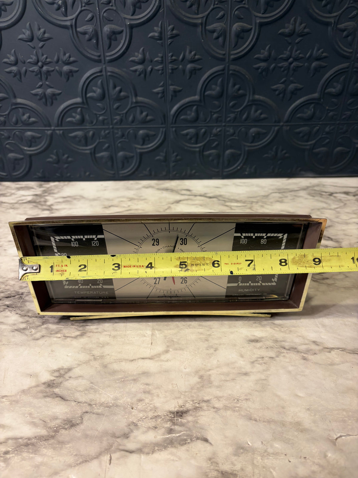 Vintage Airguide Desktop Weather Station AS IS