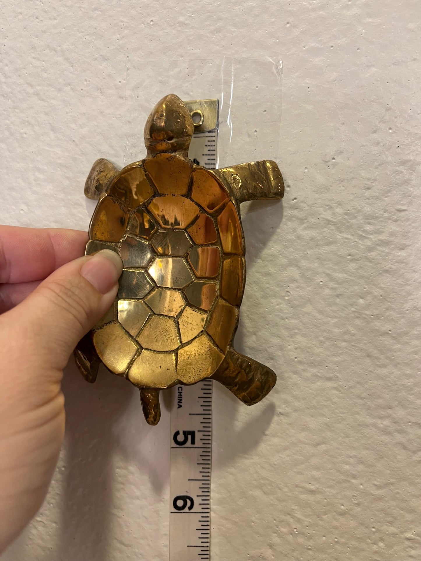 Brass Turtle Trinket Dish