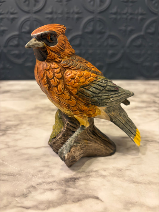 Porcelain Orange Bird UCTCI