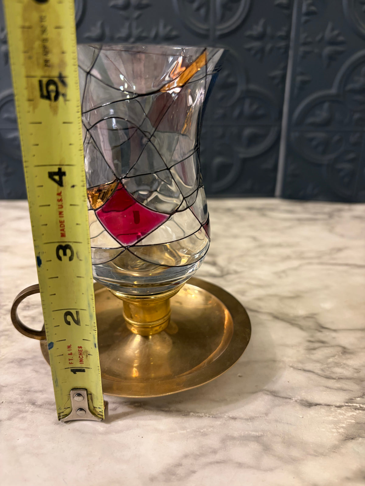 Partylite Votive on Chamberstick 5.5"
