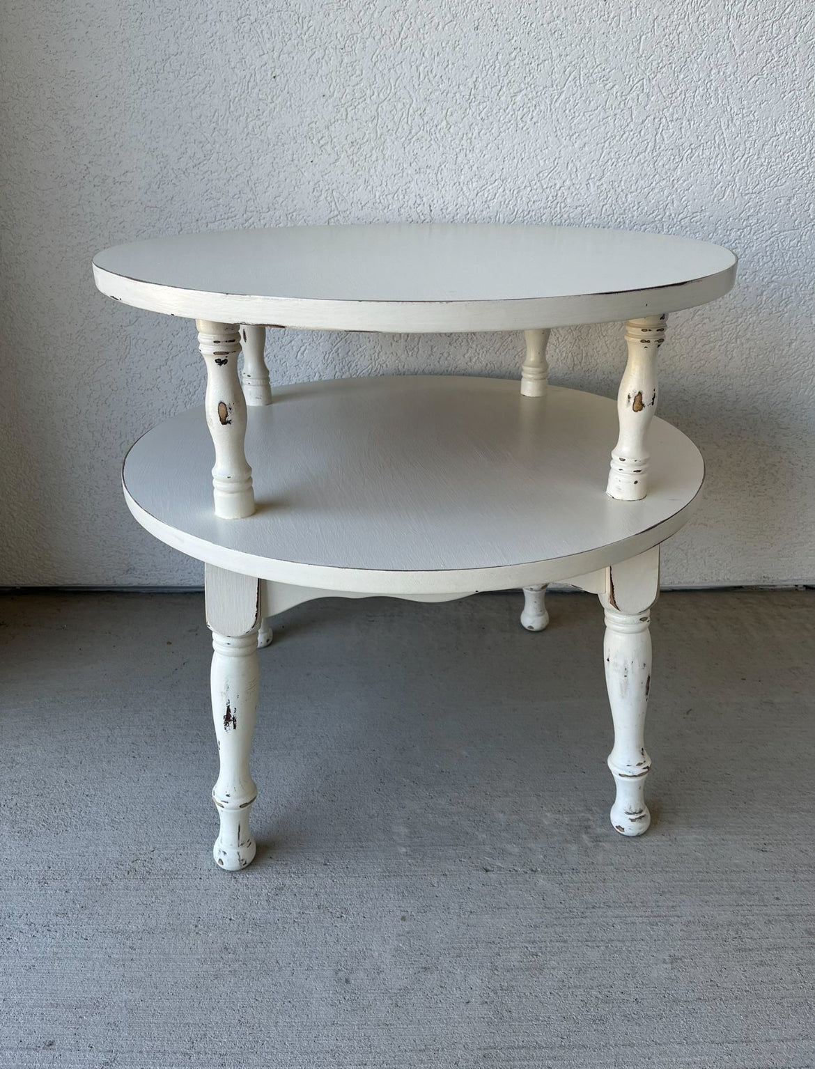 Farmhouse Two Tiered Table
