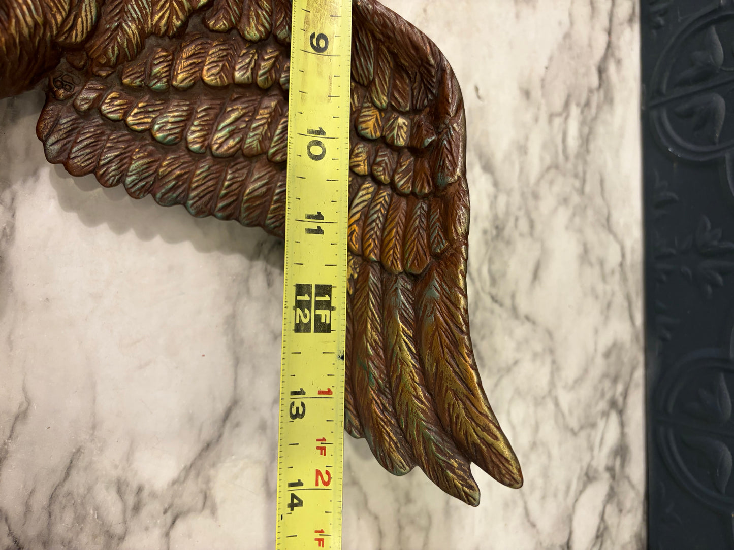 Plaster Flying Duck Set of 2