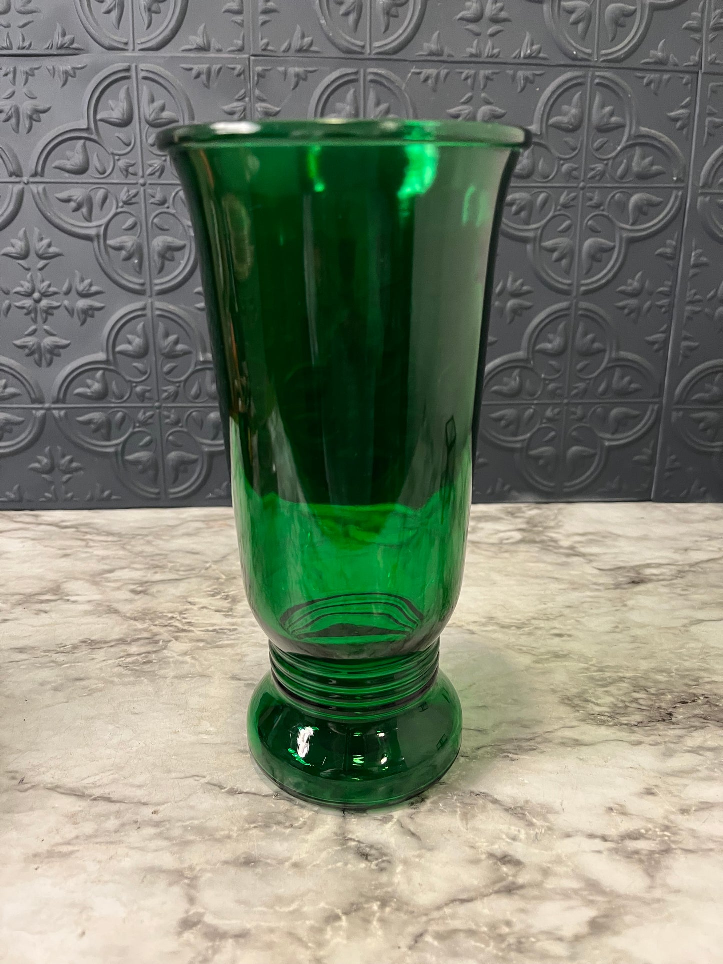 Napco Emeral Green Glass Vase