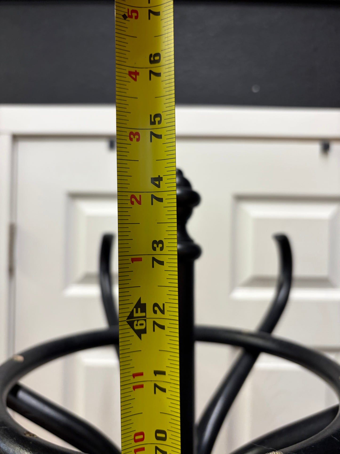 Black Bentwood Coat Rack