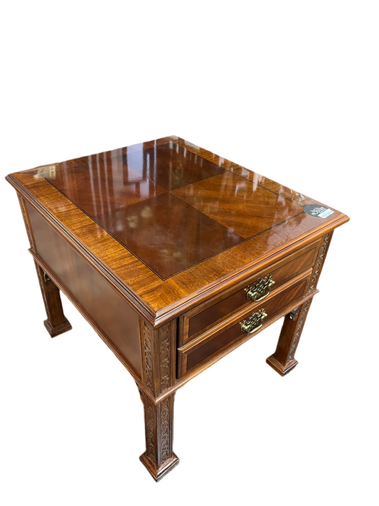 Universal Furniture Asian Inspired Side Table