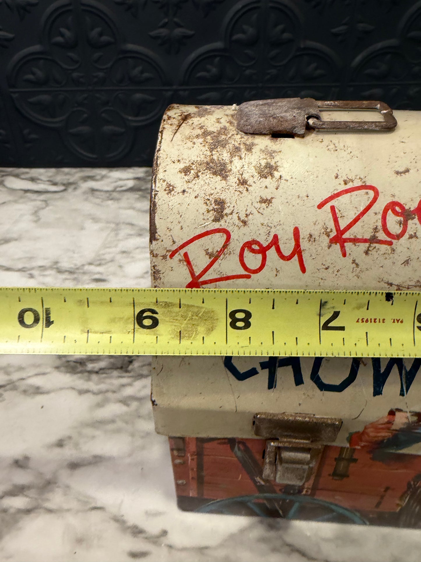 Antique Roy Rogers Lunch Pail AS IS