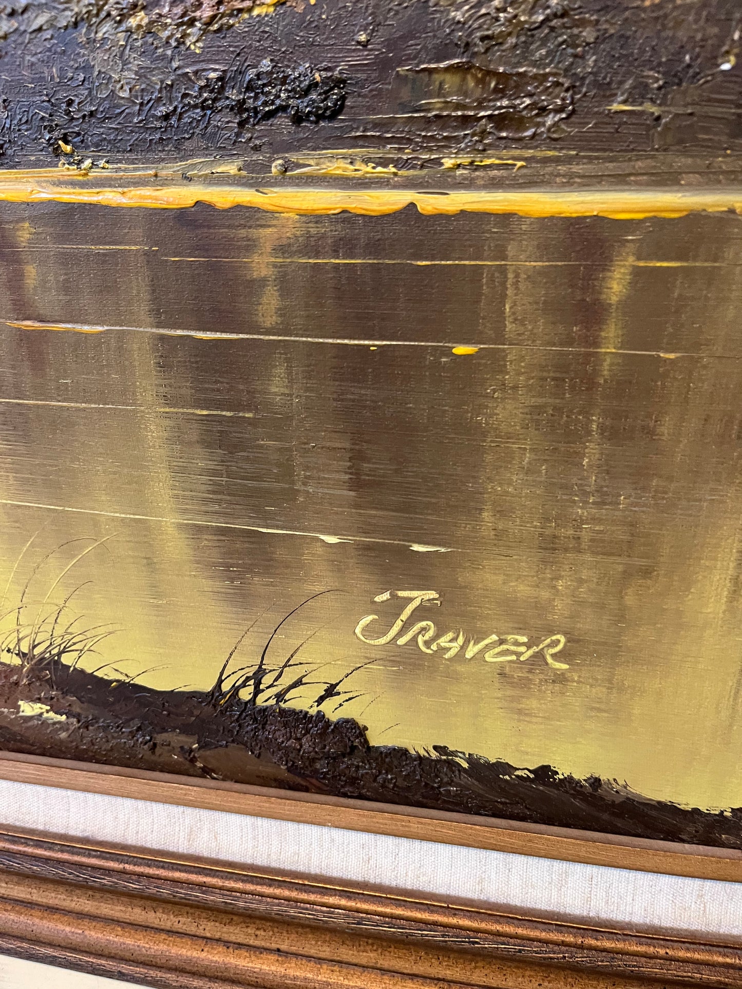 Painting by Traver Yellow Tones