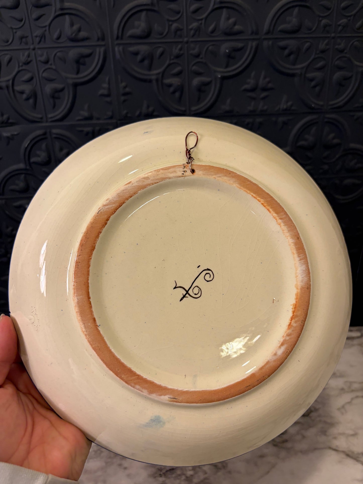 Hand Painted 9.75" Turkish Plate