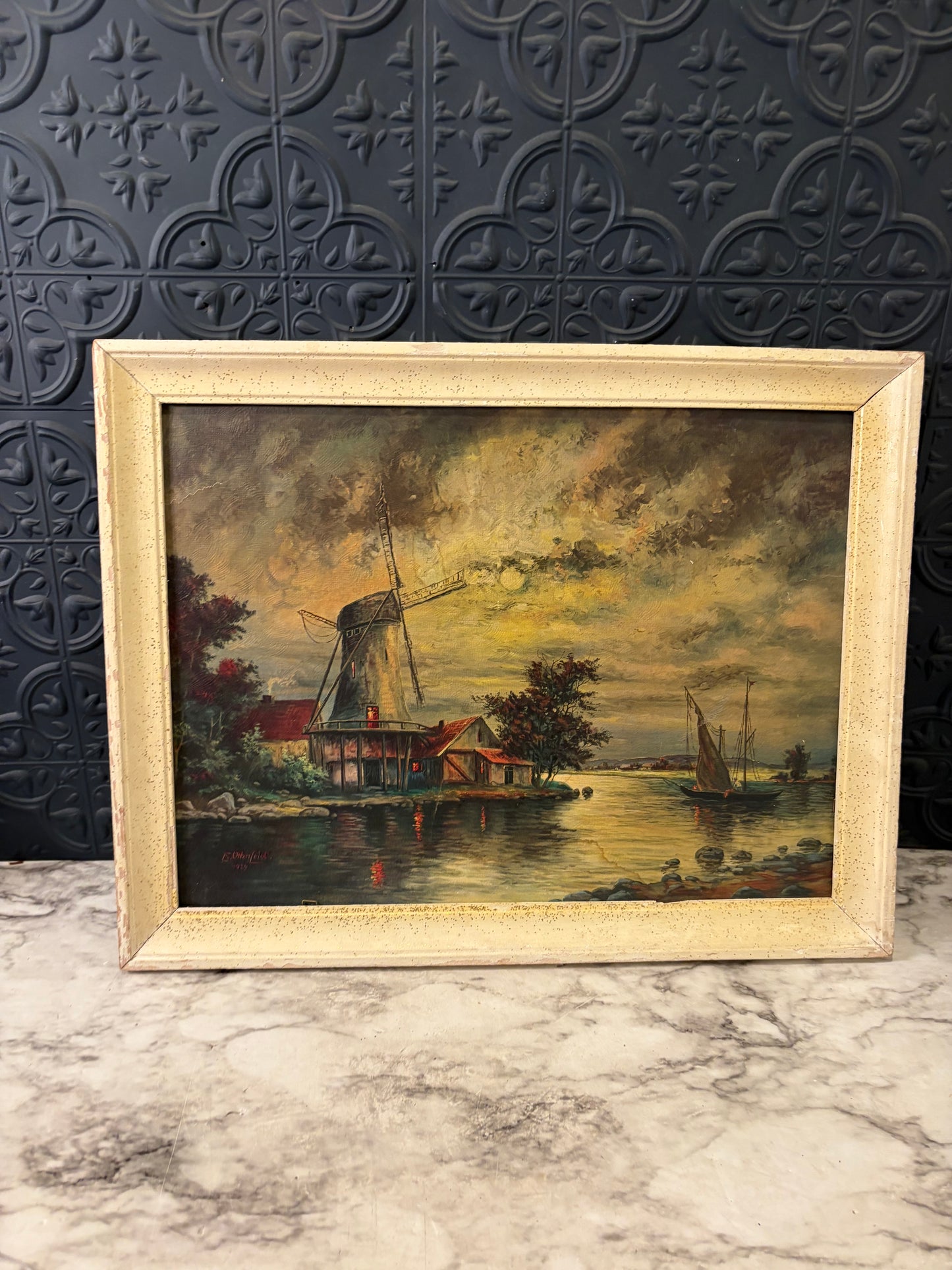 Ottenfeld Print on Board AS IS