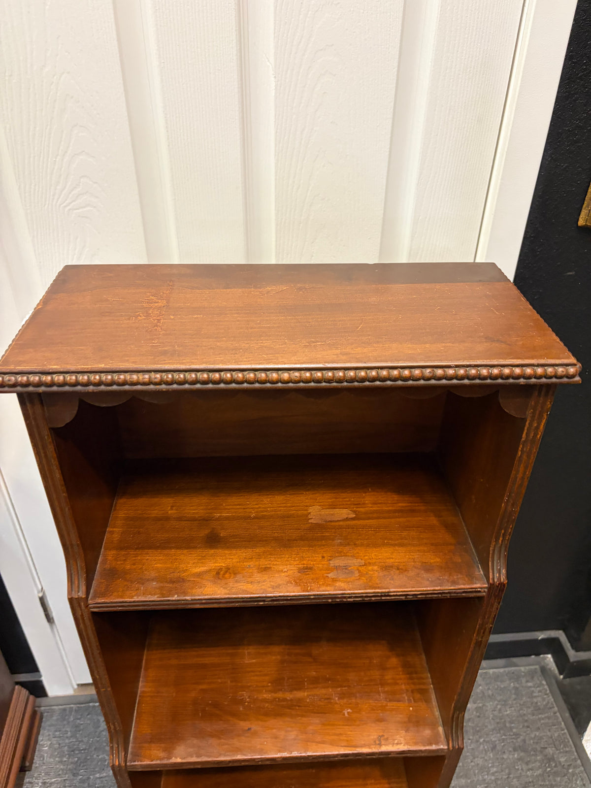 Small Wood Four Shelf Bookcase