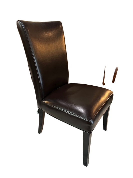 Brown Pleather desk chair