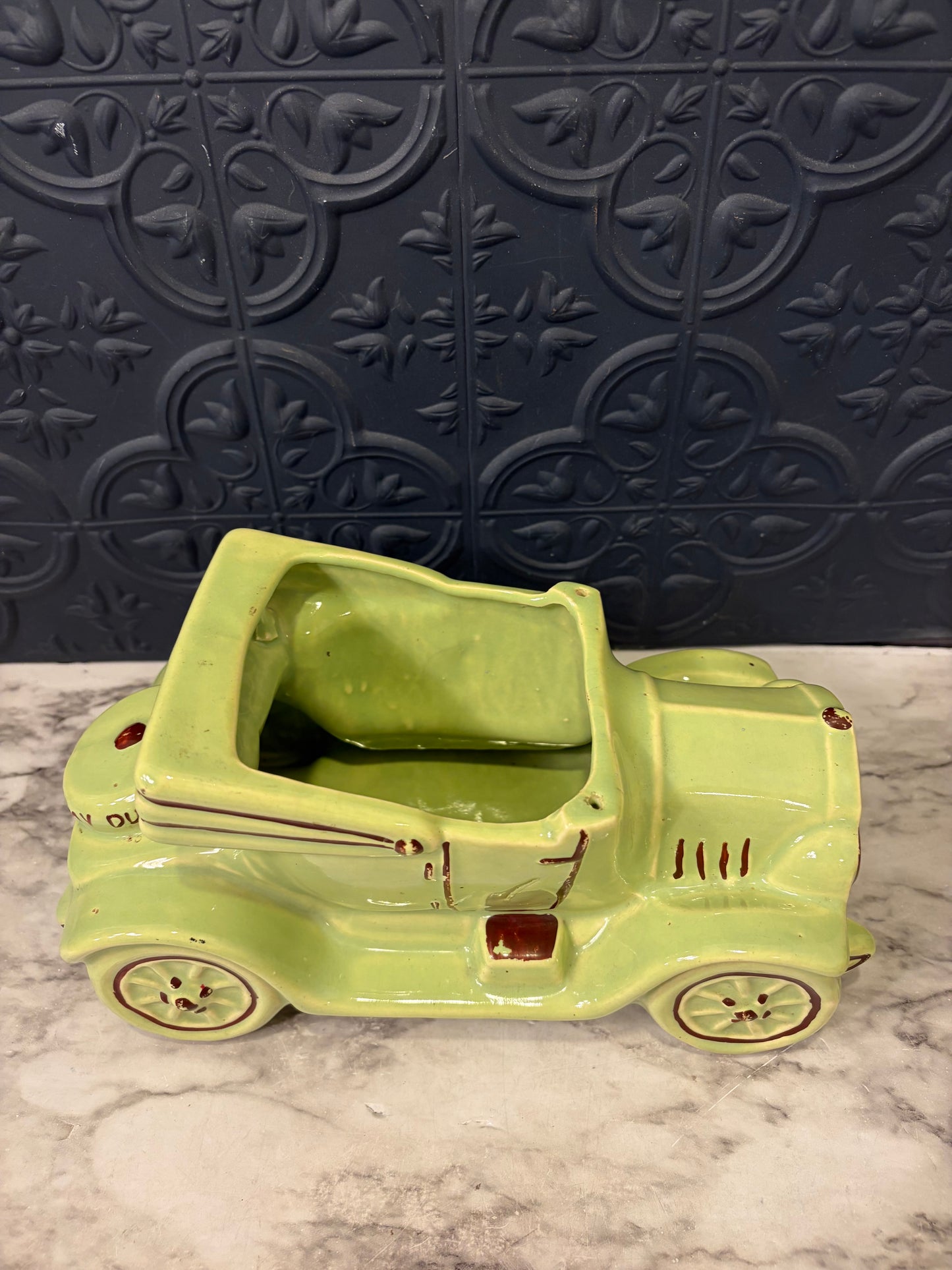 Green Convertible Planter AS IS