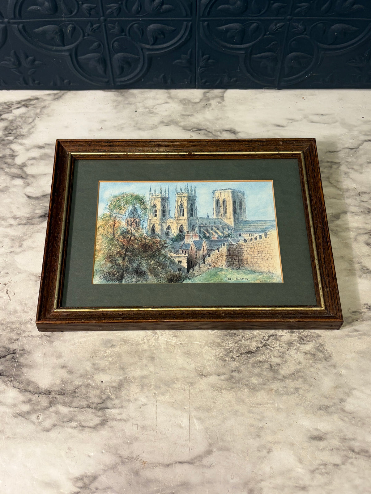York Minster Print Framed