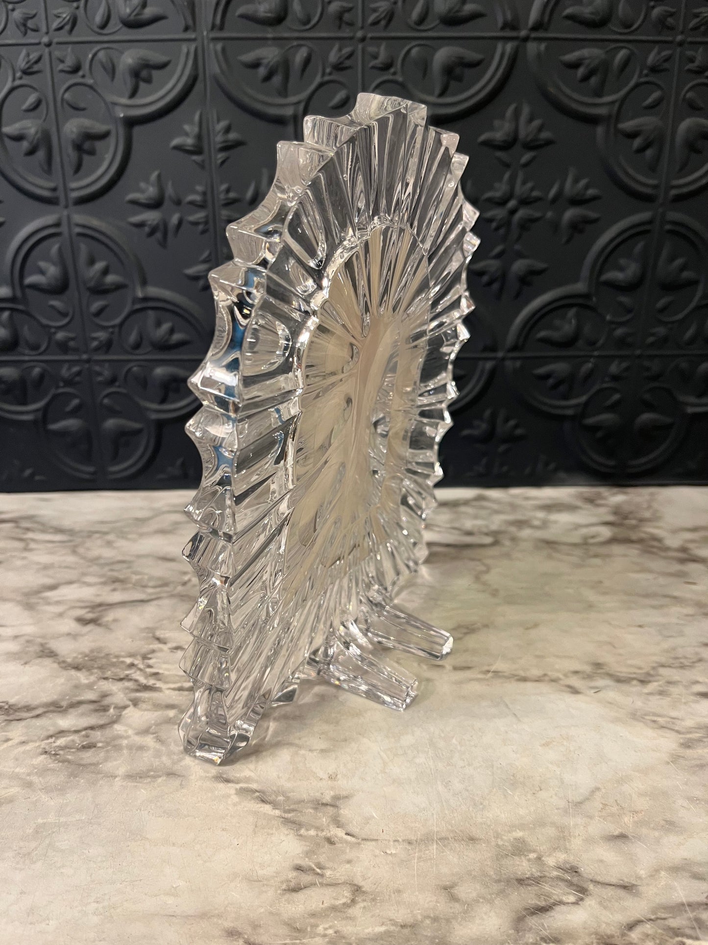 Crystal arch picture frame