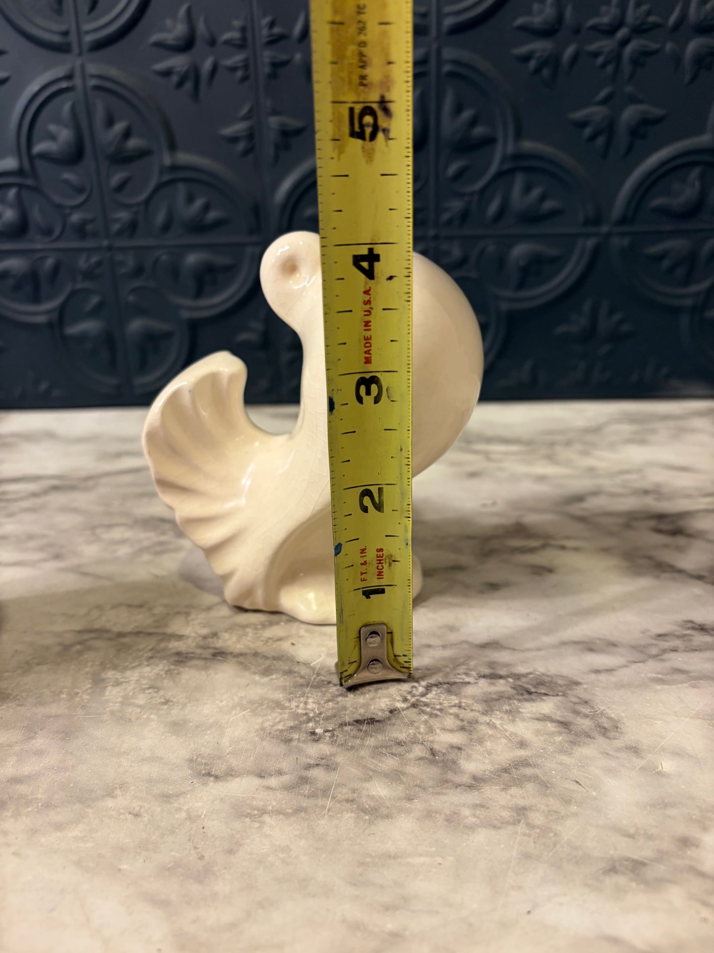 Ivory Dove Salt and Pepper Shakers