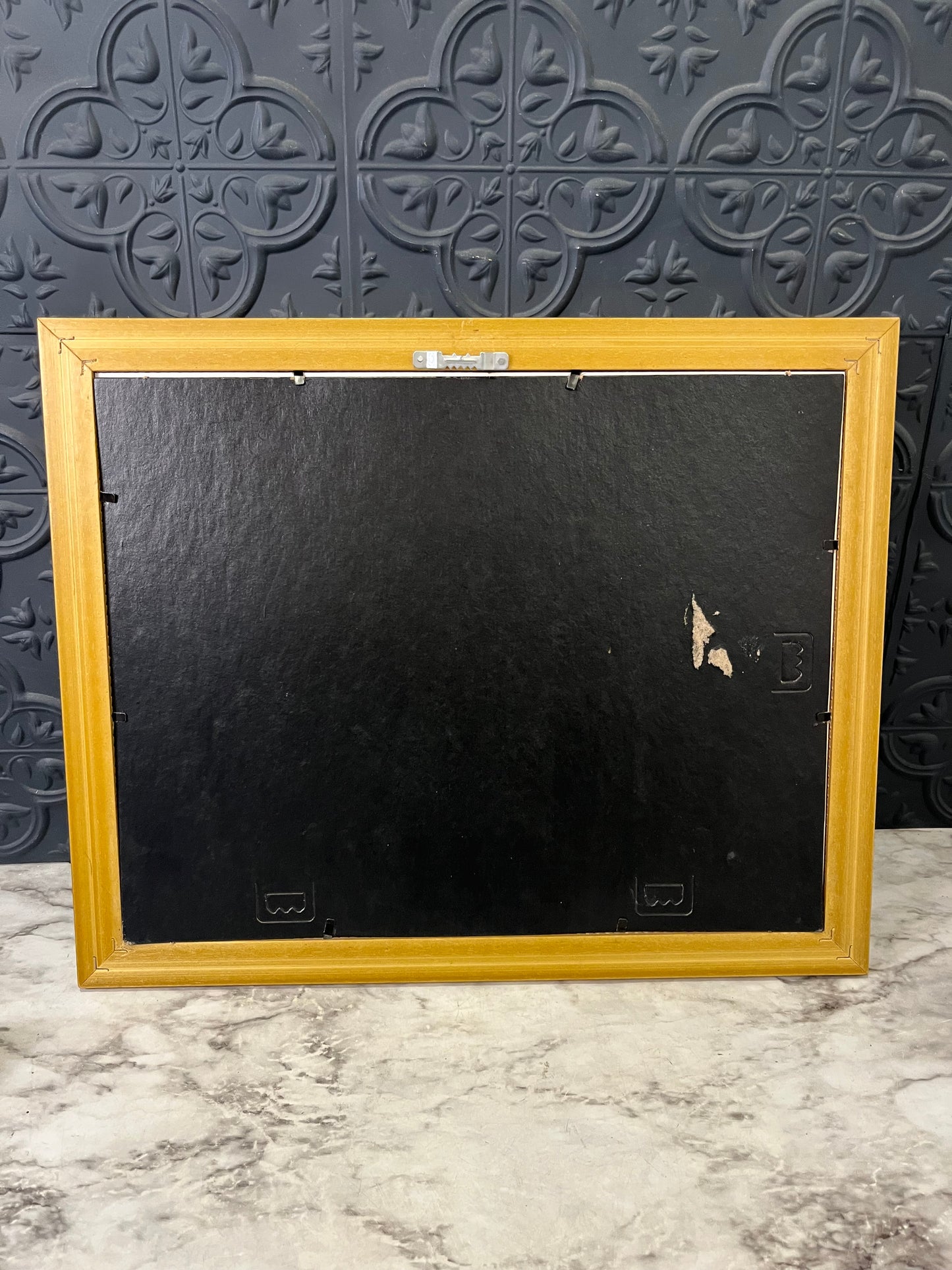 A Plain People Etching  Signed and Framed