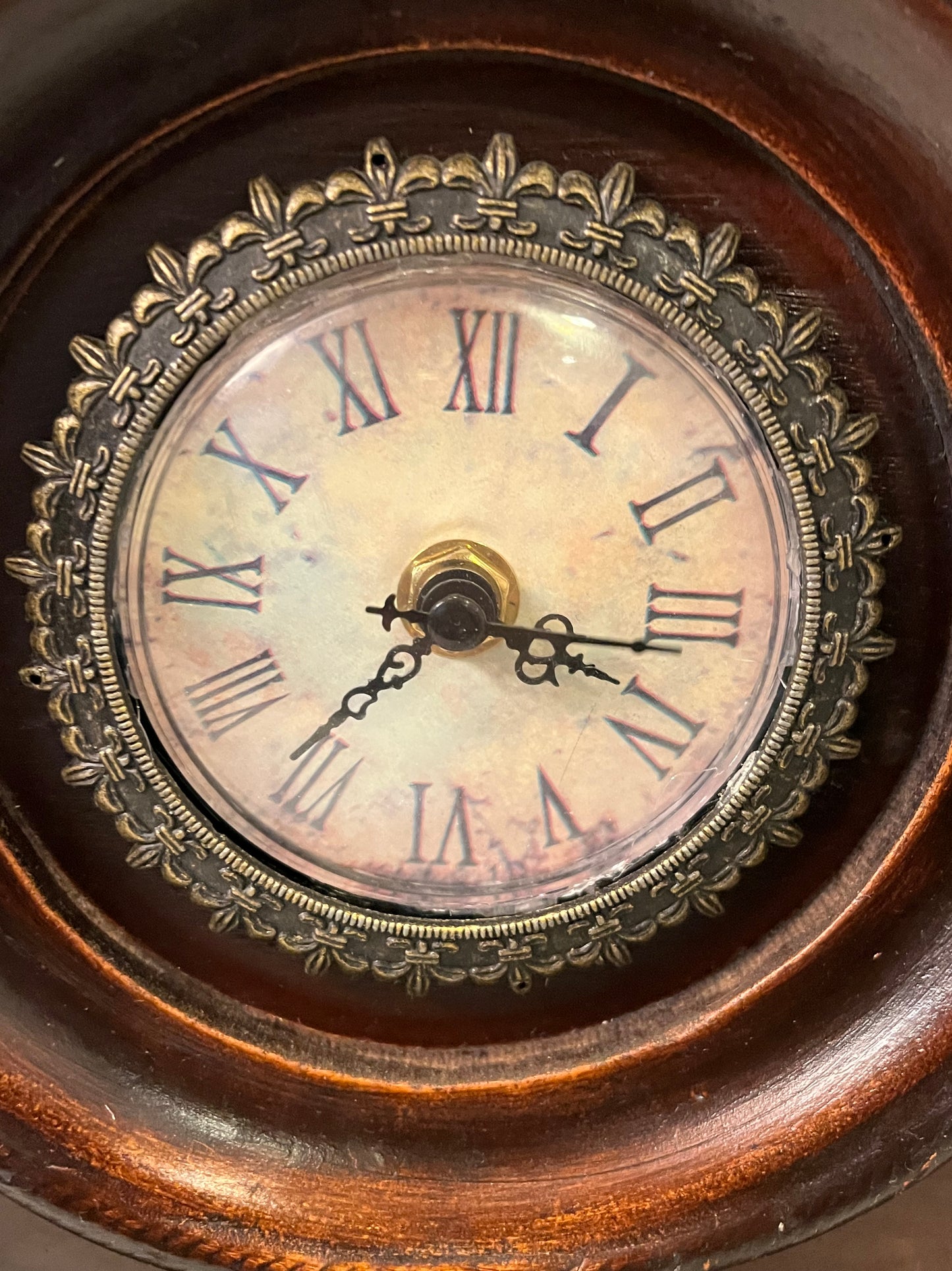 Wooden Mantel Clock Reproduction