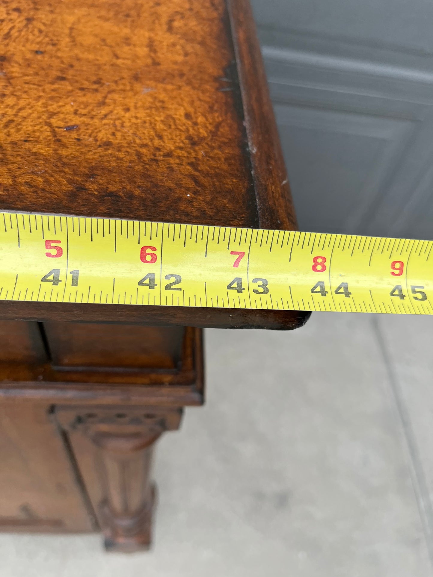 Buffet Console with Textured Finish