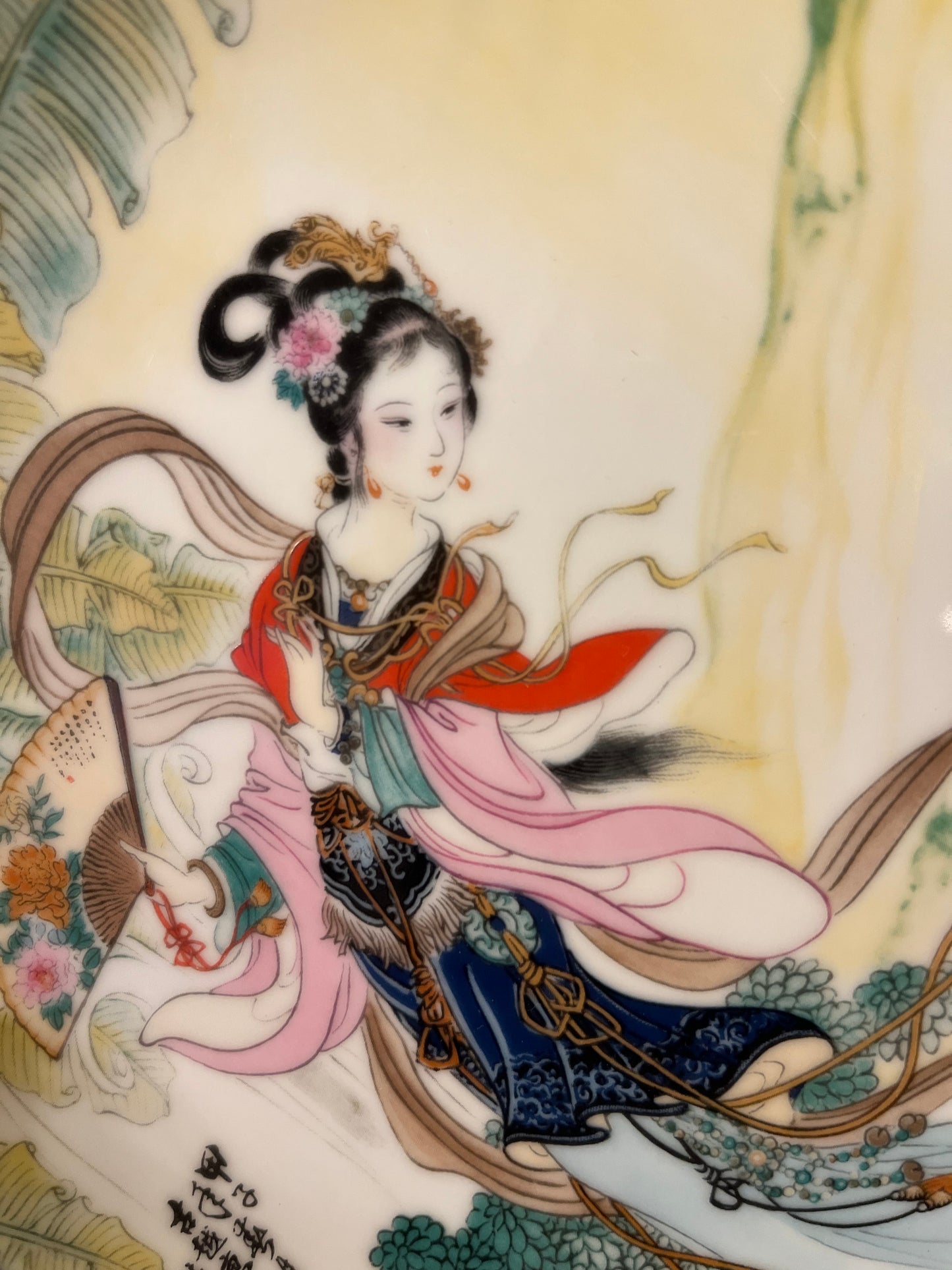 Beauties of the Red Mansion Plate