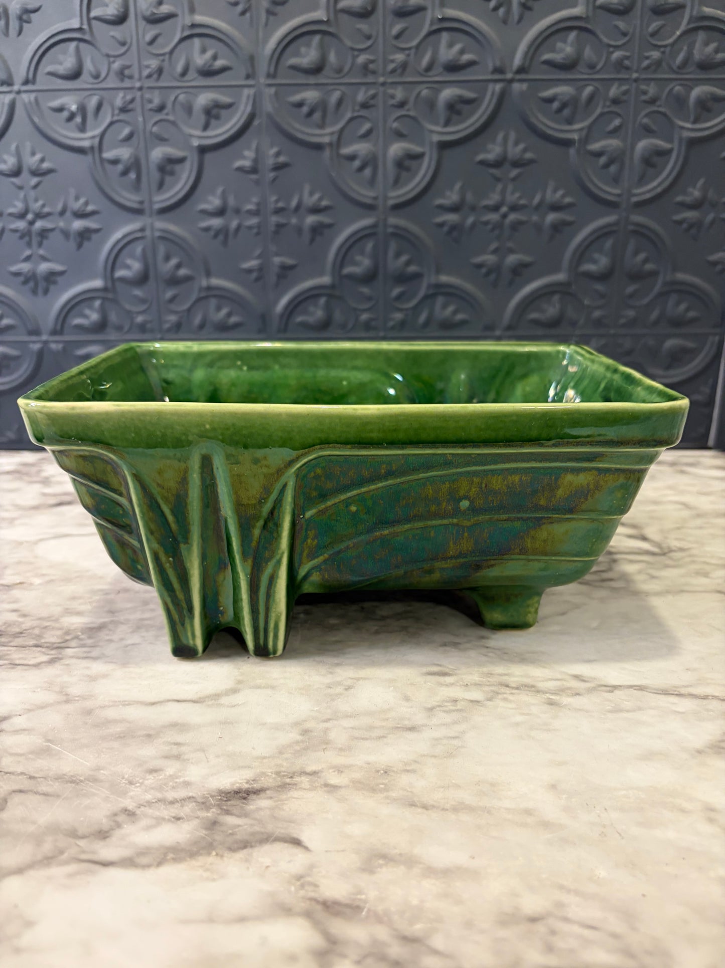 Cookson Green Pottery Planter