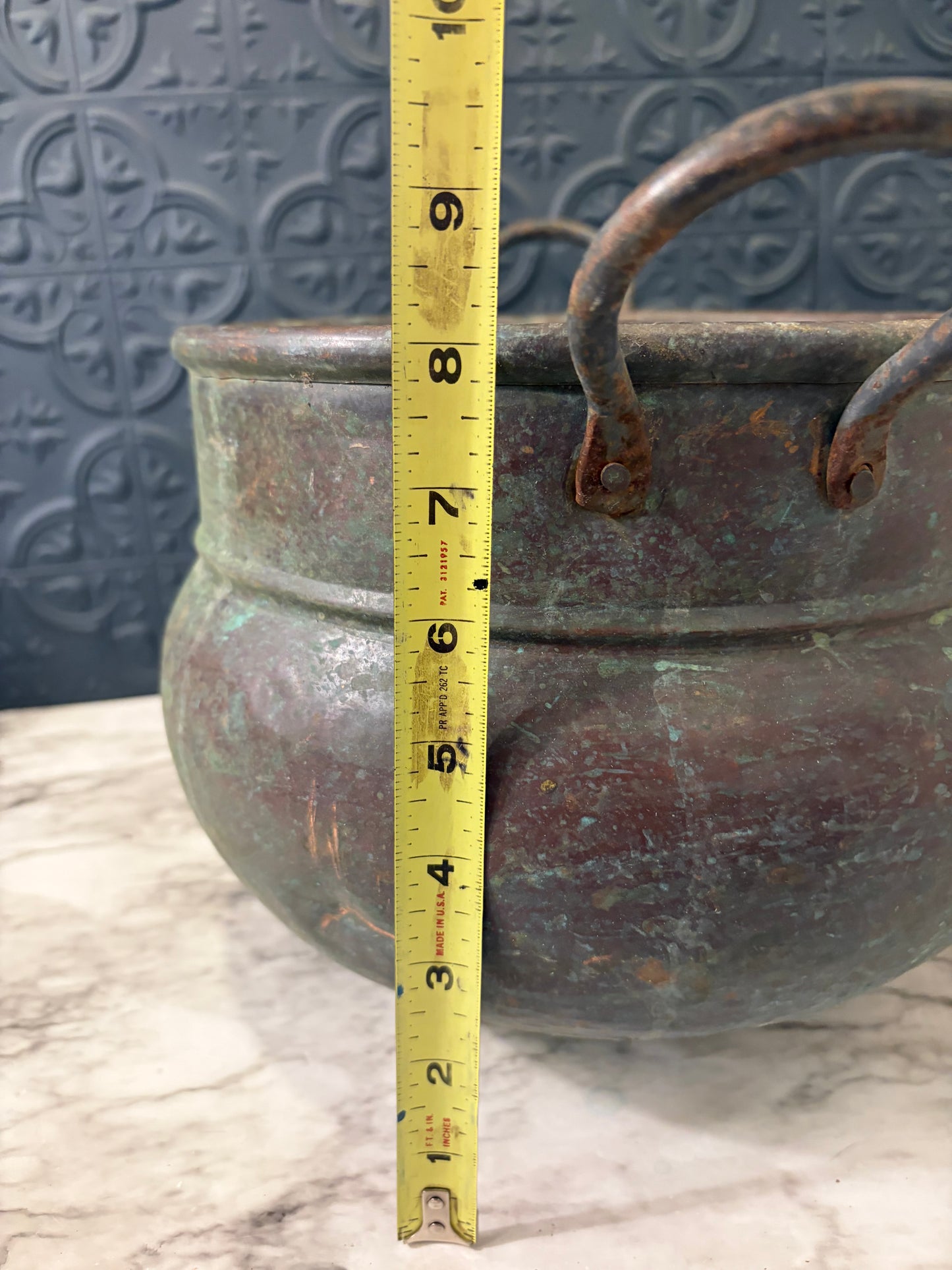 Copper Cache Pot