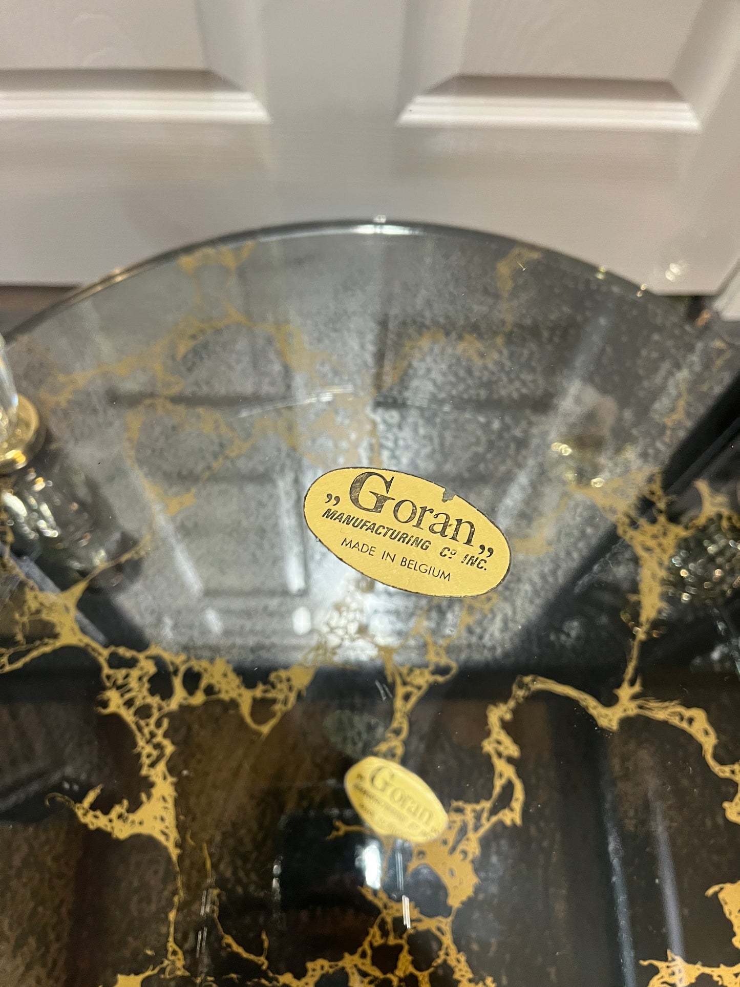 Goran of Belgium Hollywood Regency Side Table