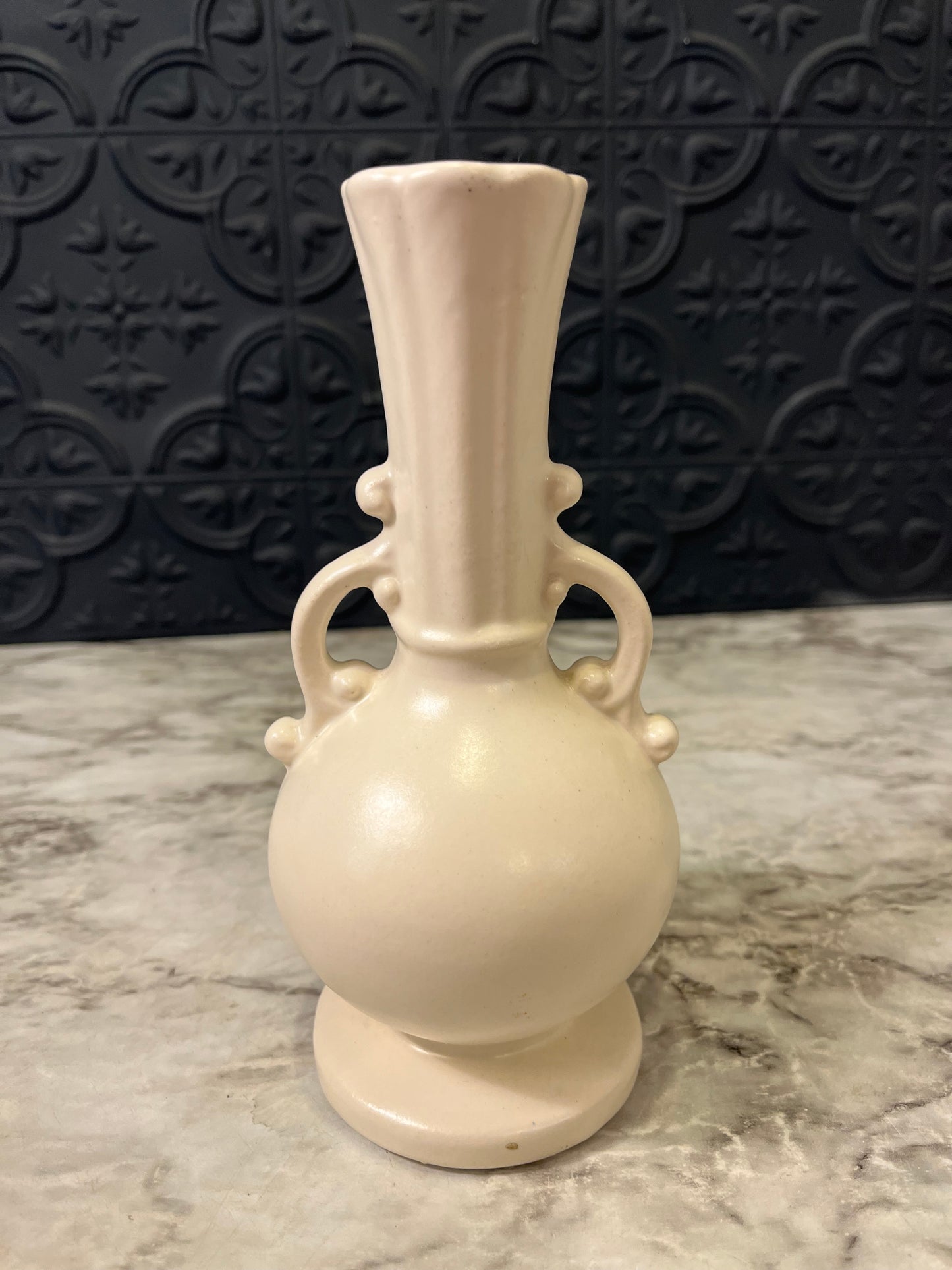 Cream Vase with Handles 7.5