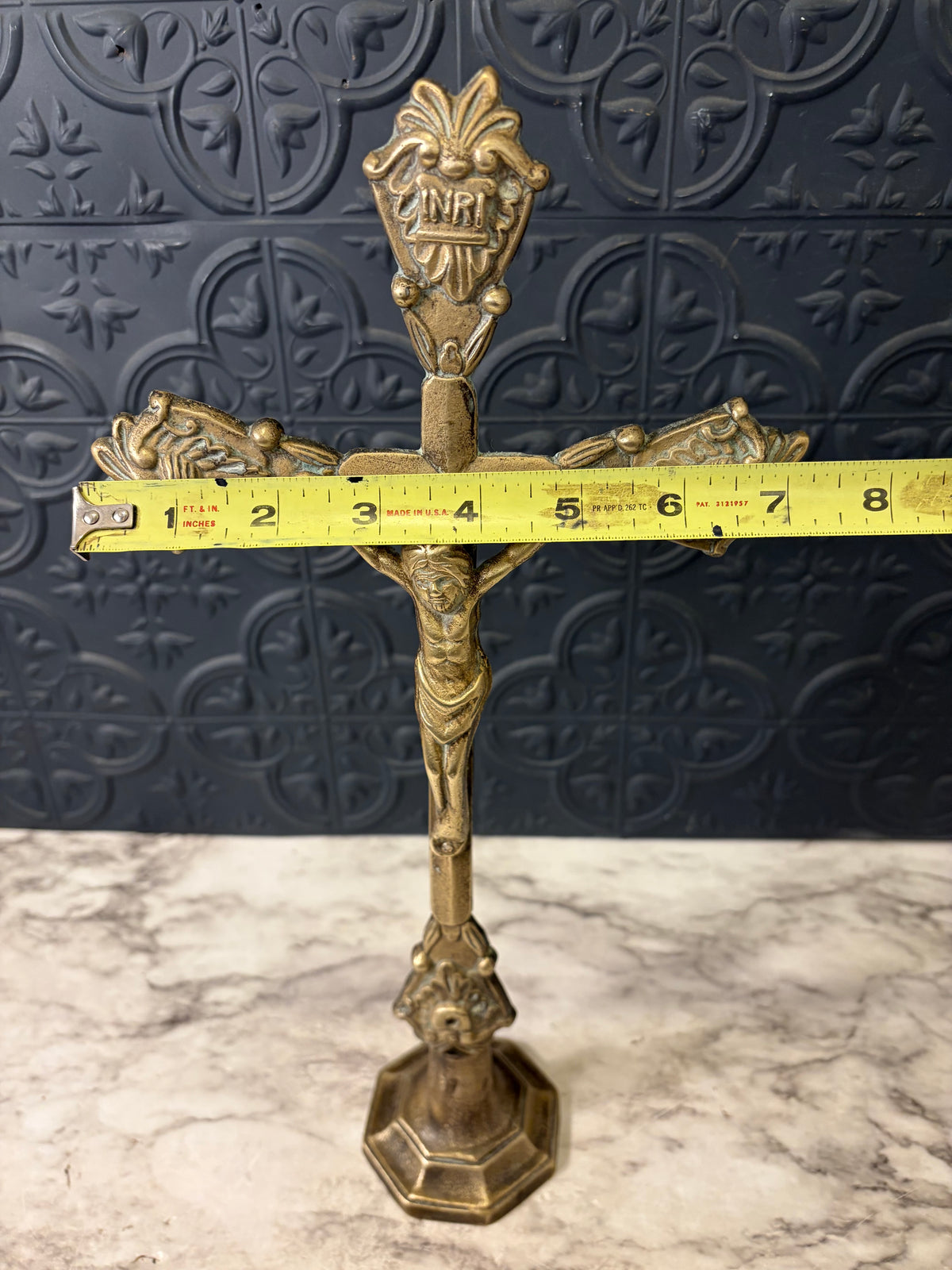 Vintage Standing Cruxifix