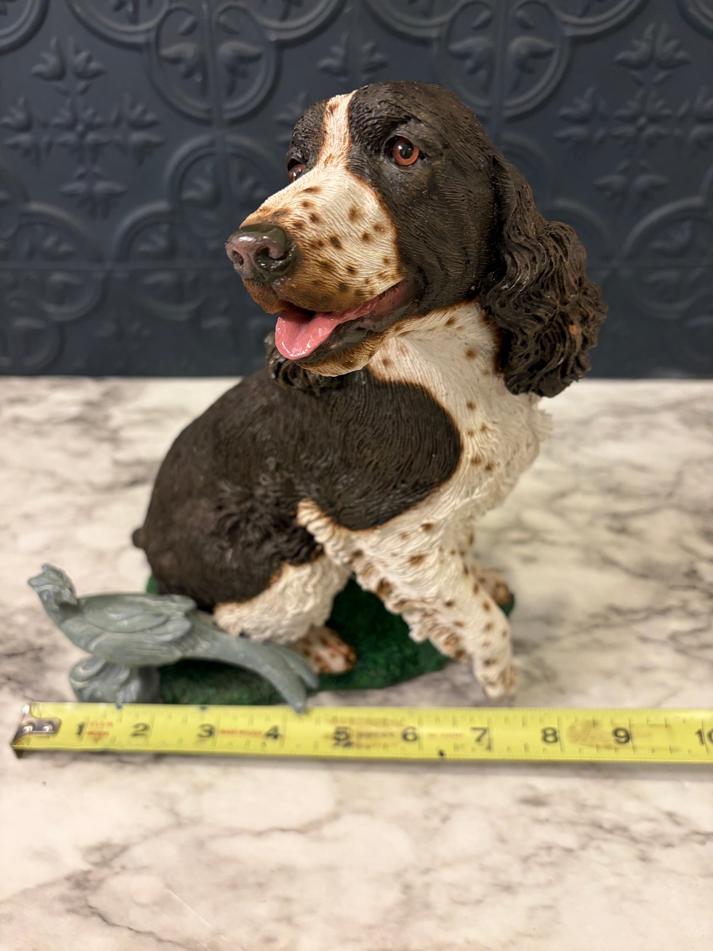 Springer Spaniel Dog Figurine by Stone inc