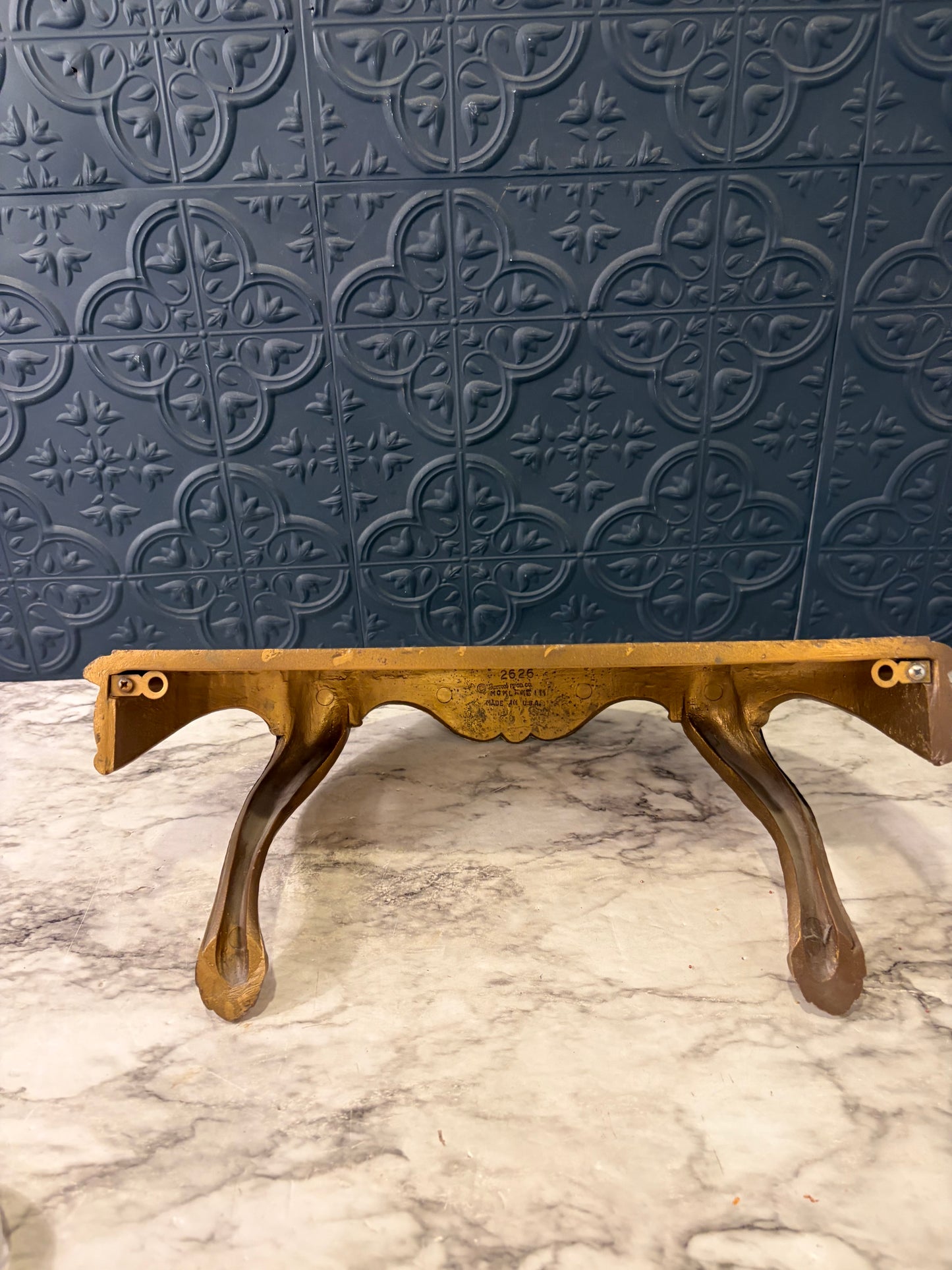 Gold Burwood Trinket Shelf