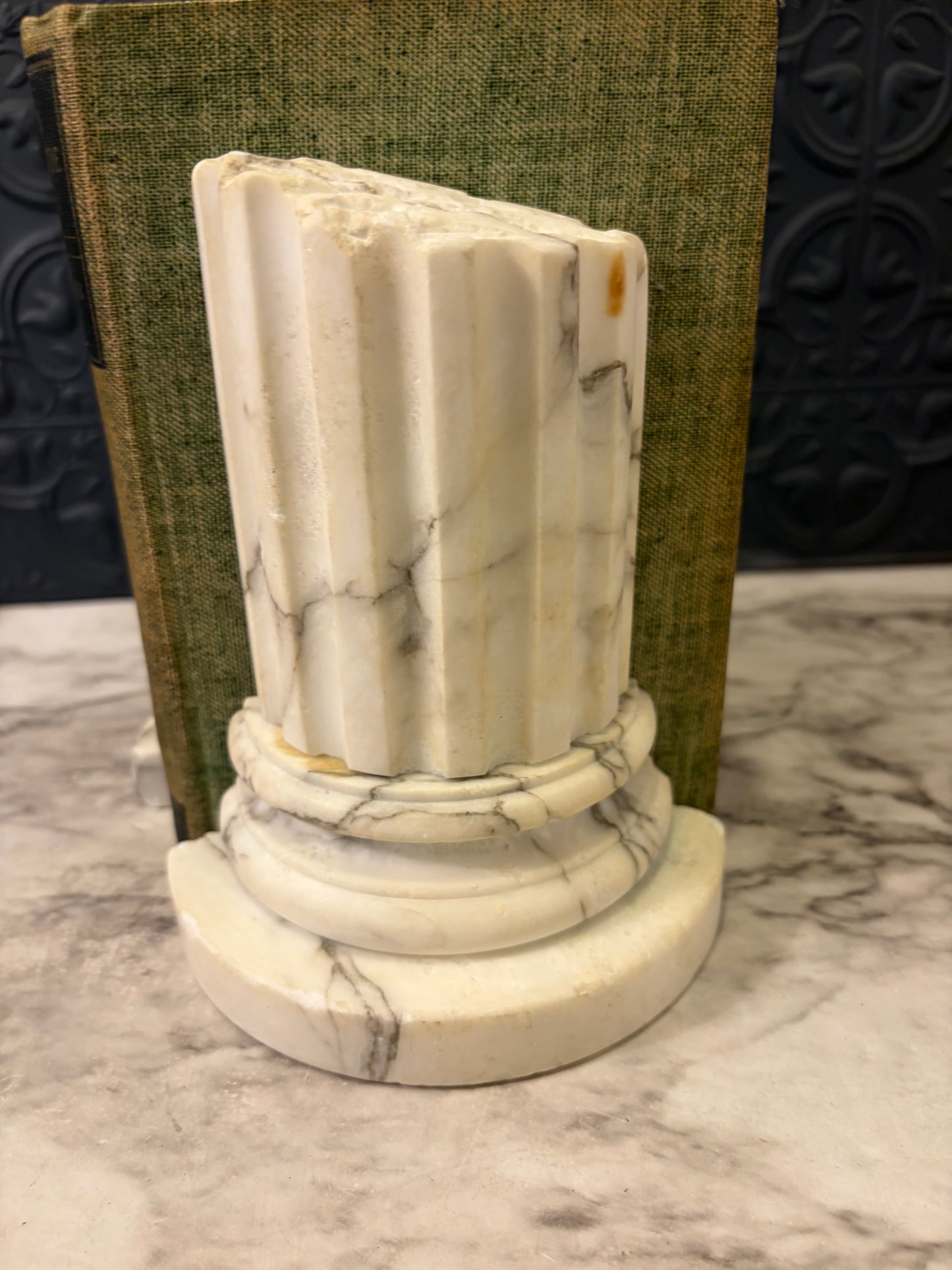 Marble Stone Stone Pillar Bookends