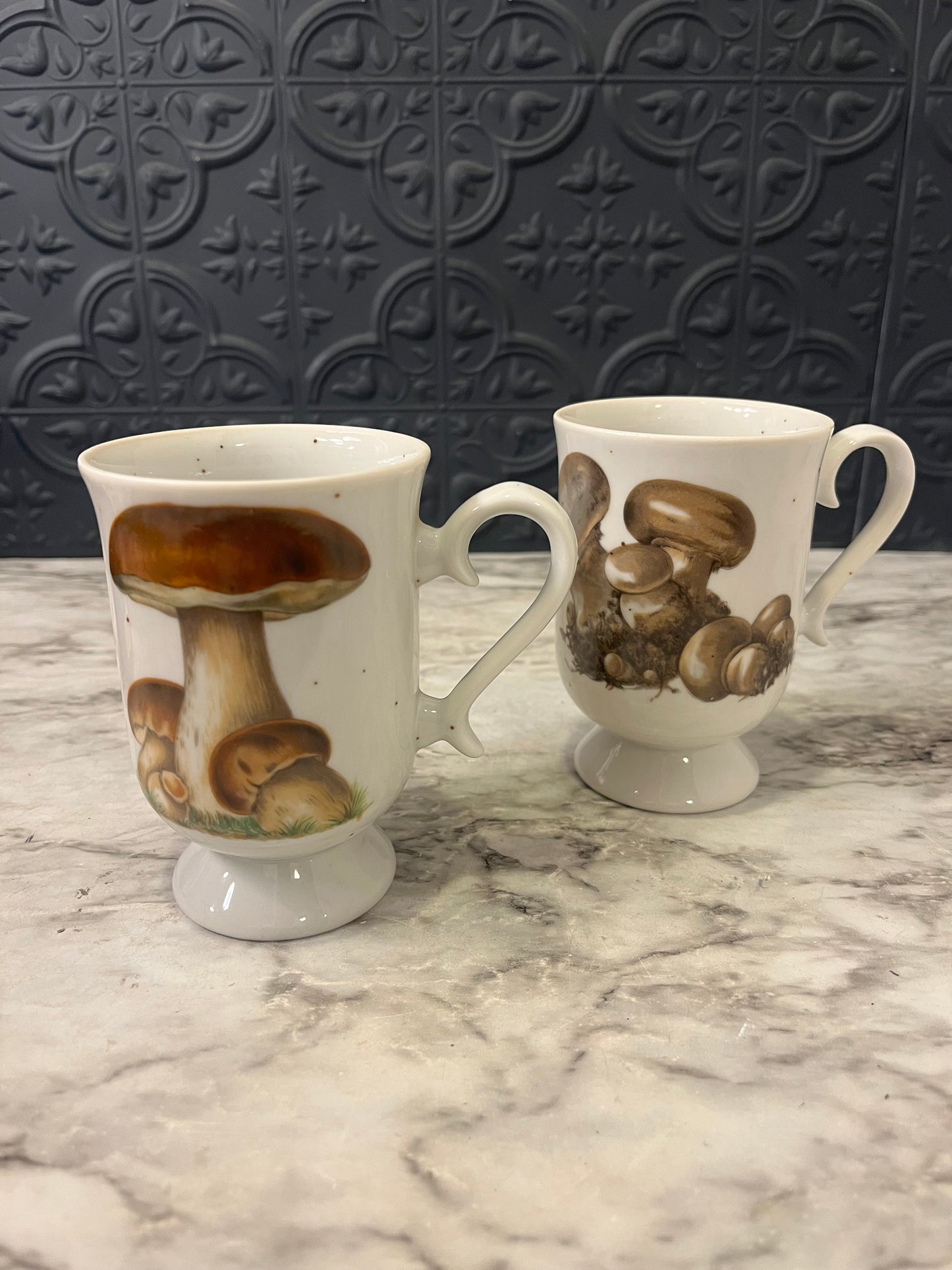 Set of 2 Mushroom Mugs