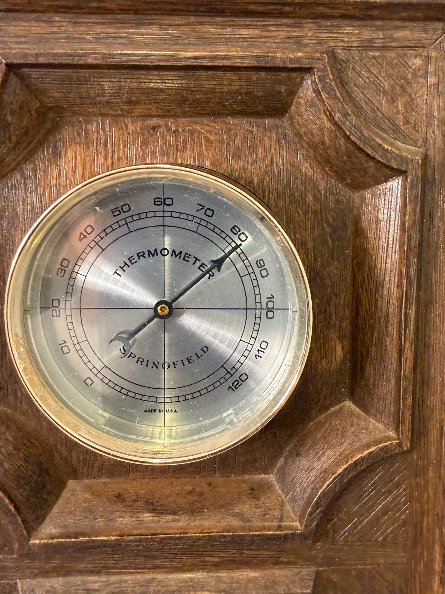 Springfield Faux Wood Weather Station
