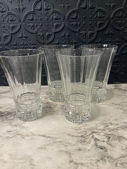 Cristal D'arques Durand Victoria Glasses x 4