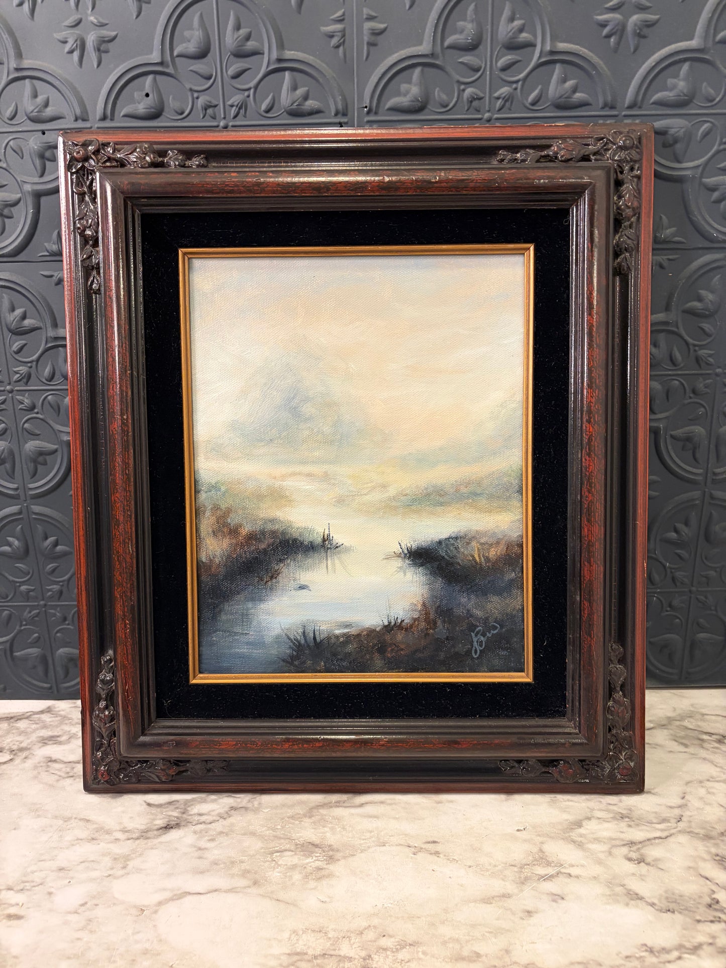 The Marsh Original Painting by Jessie