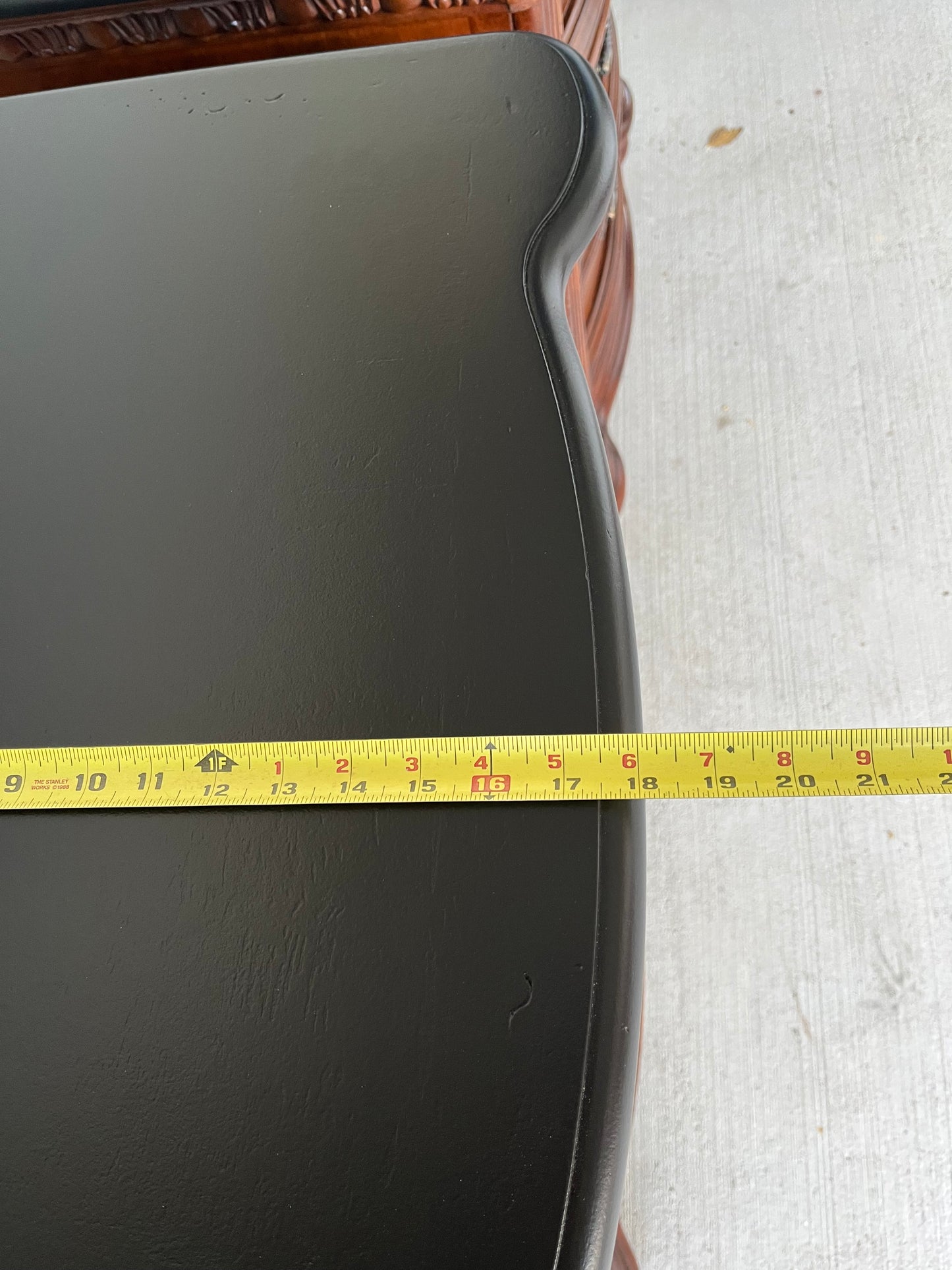 Wynwood Large nightstand with black top- each