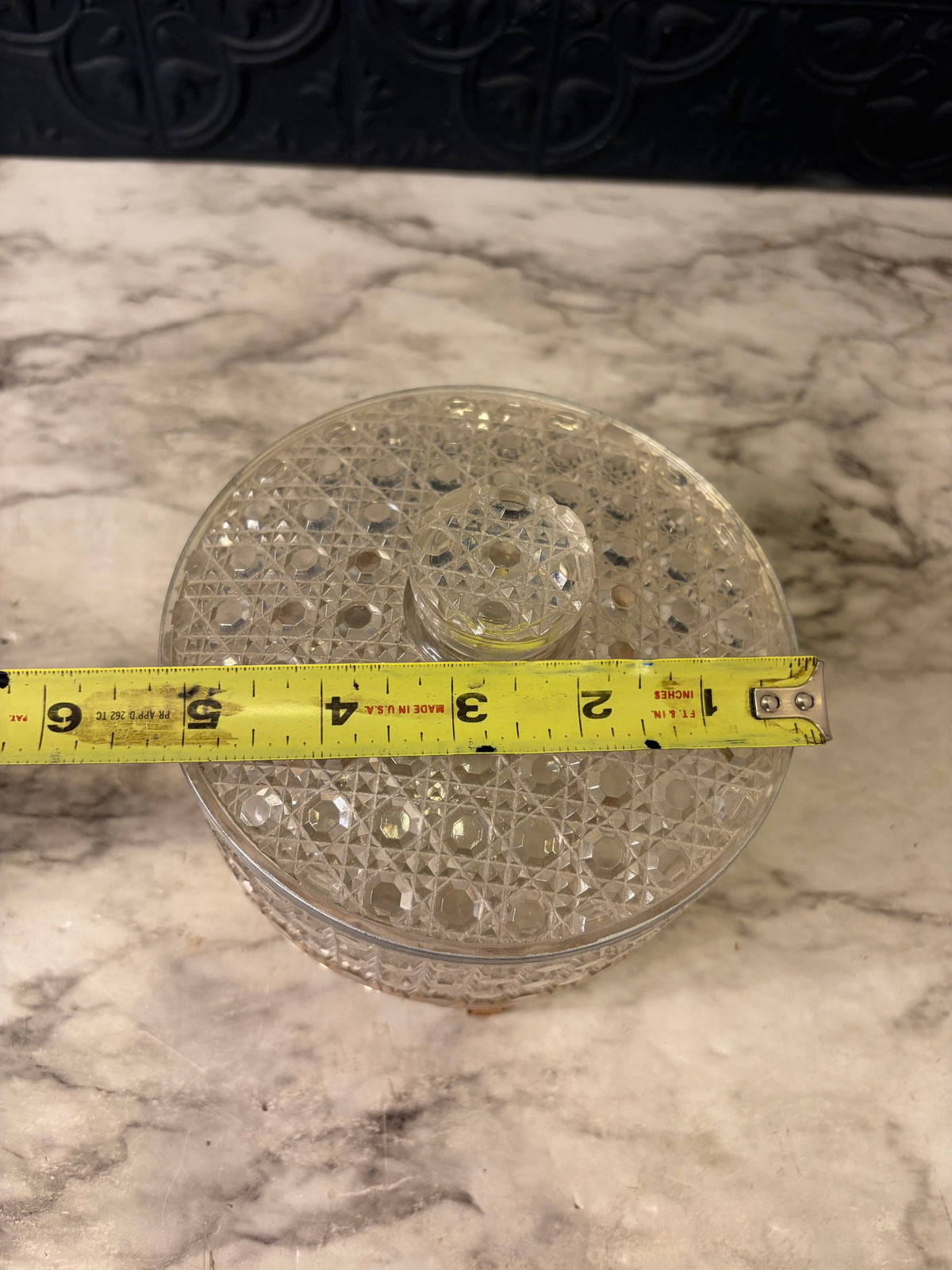 Avon Plastic Powder Jar