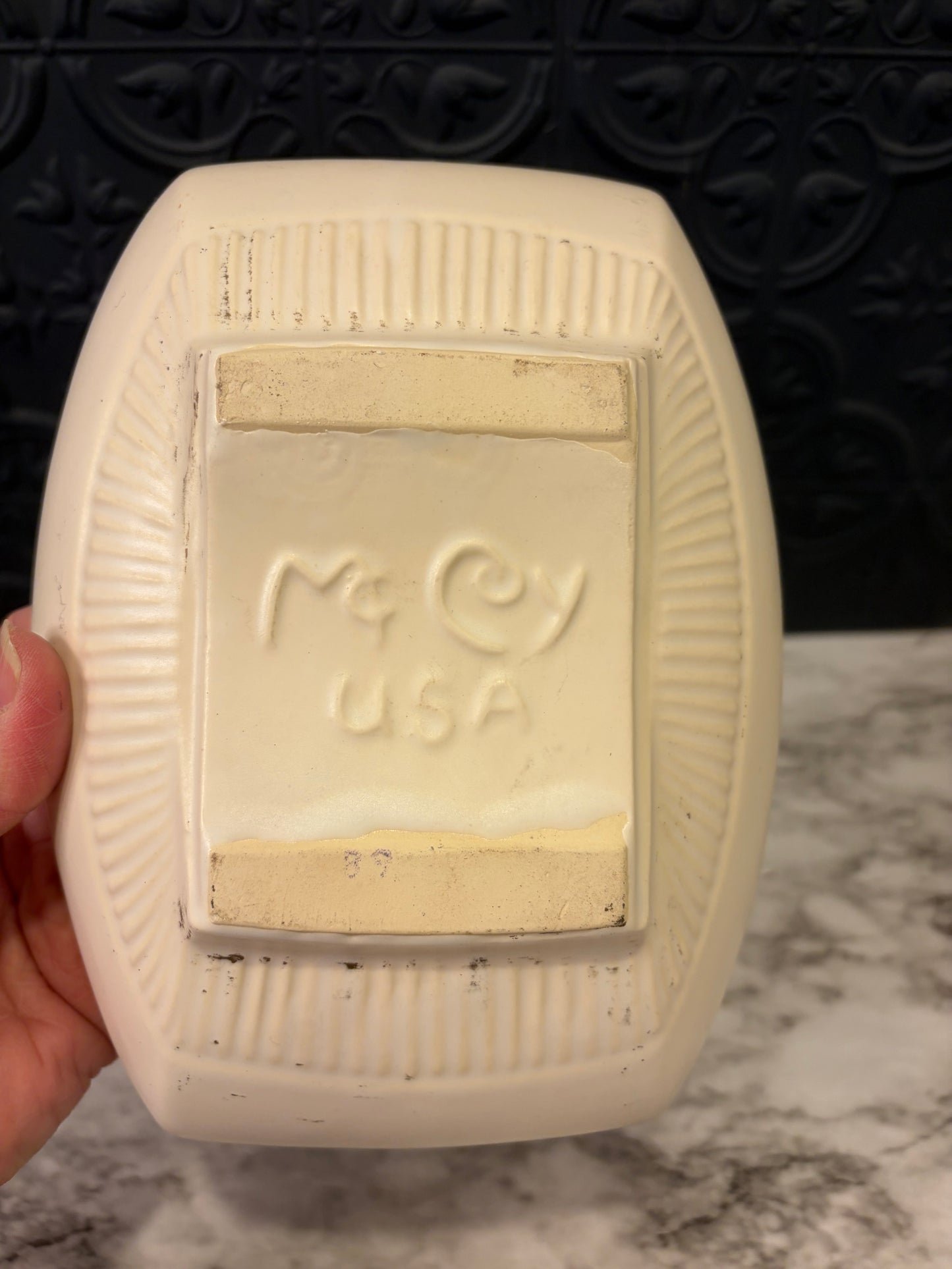 Cream McCoy Oblong Dish