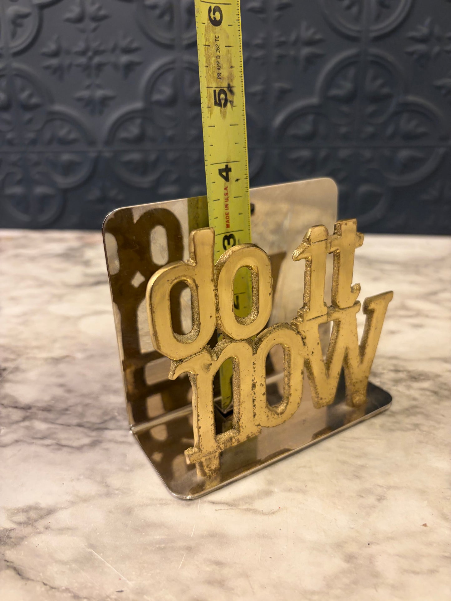 Do it Now Letter Holder 2 Tone