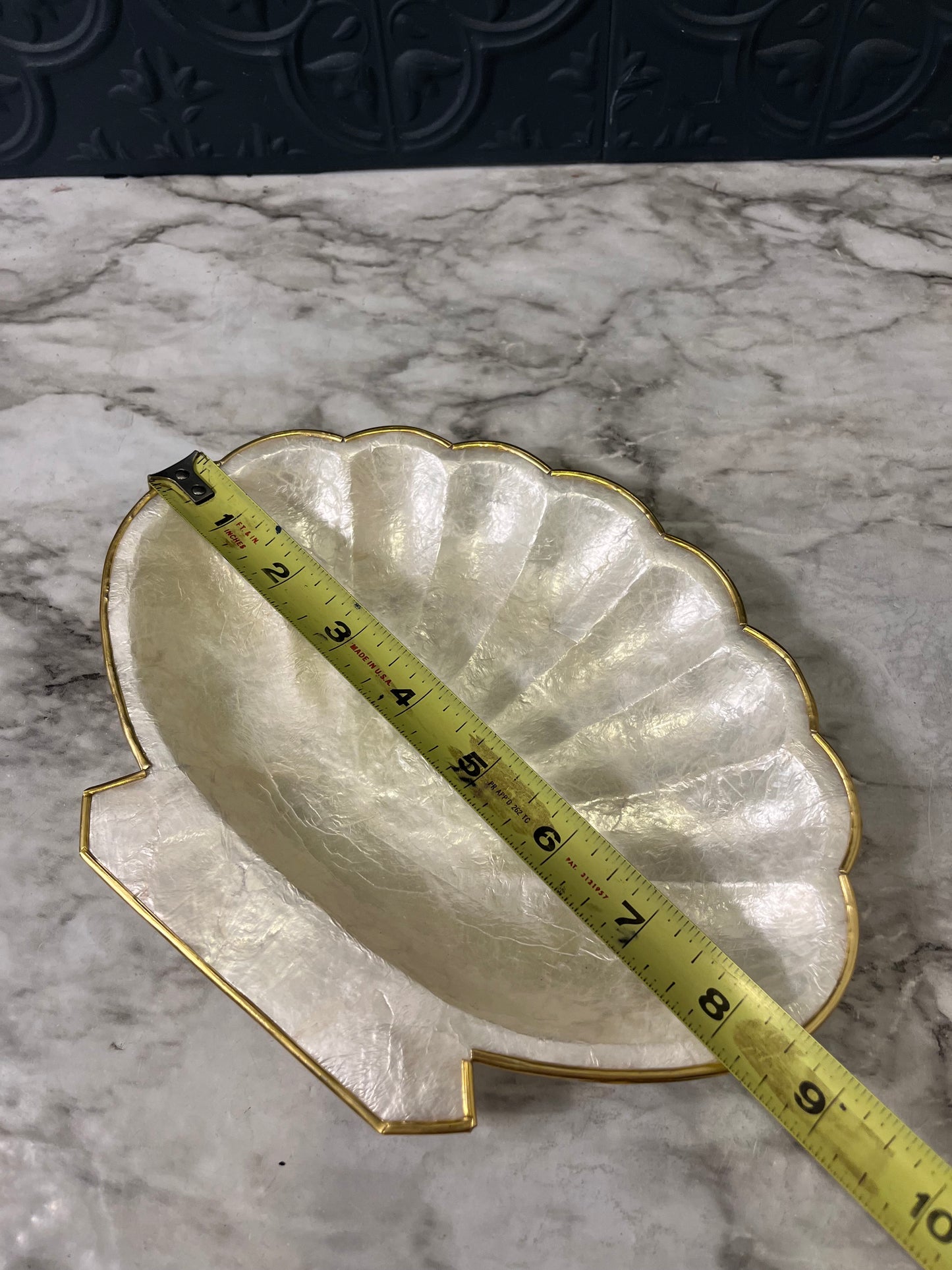 Capiz clam shell Tray small