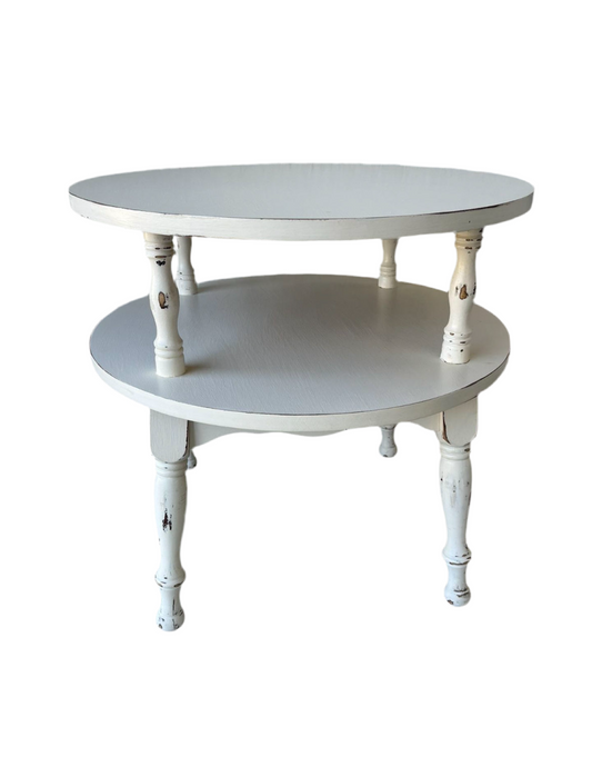 Farmhouse Two Tiered Table