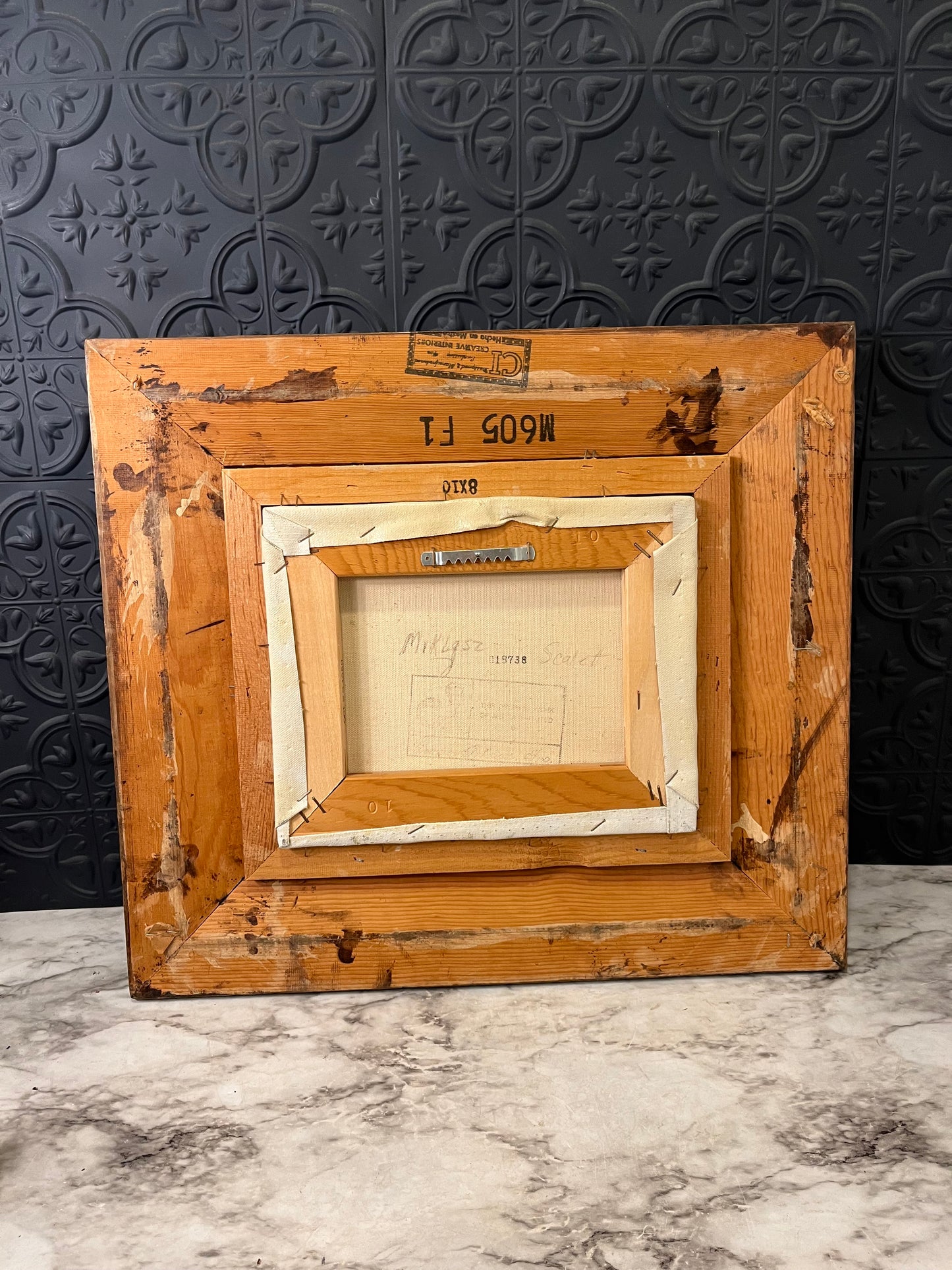 H Hargrove Framed Blacksmith Print