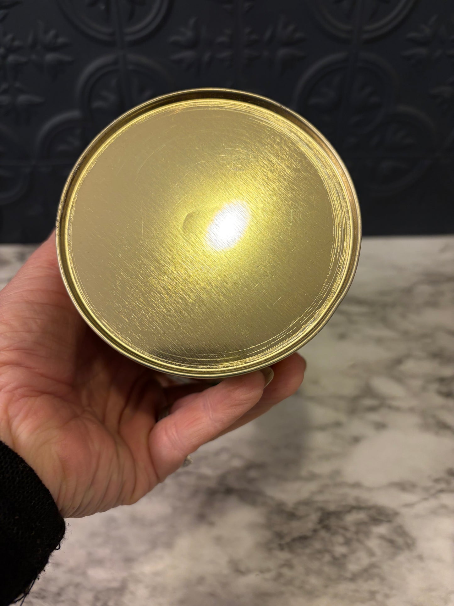 Floral Tea Tin 4.5"